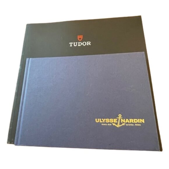 Tudor & Ulysse Nardin Designer Luxury  Watch Catalogs - Picture 1 of 8